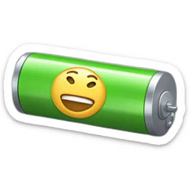 les barres d'un batterie remplie sticker