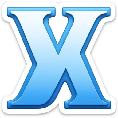 The letters “YBM” sticker