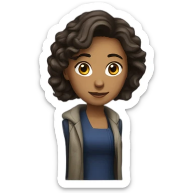 DoctorWho-Companion-Woman sticker