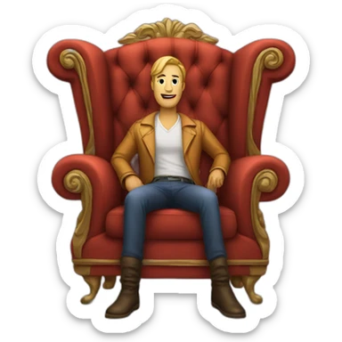sofa king sticker
