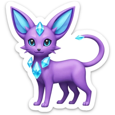 Luxio-Espeon-Amaura-fusion sticker