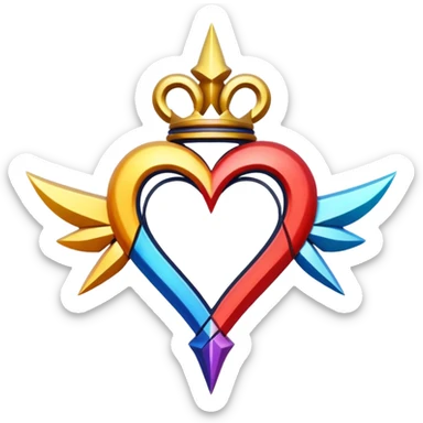Kingdom hearts sticker