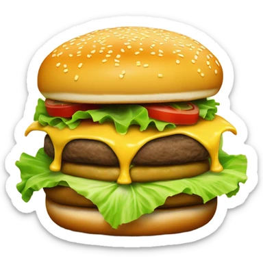 Cheeseburger  sticker