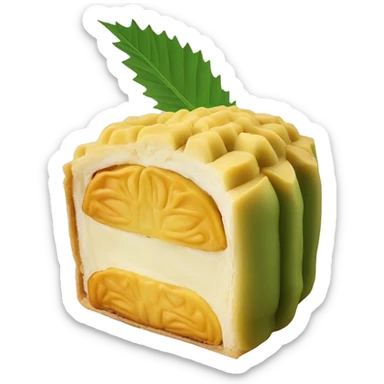 Durian Mooncake  sticker