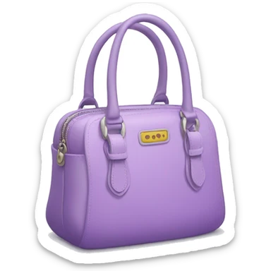 Light Purple handbag sticker