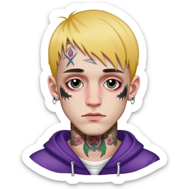 Lil peep sticker