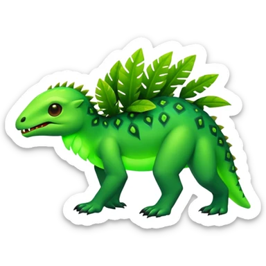  exotic tropical cyber-Litten-Linoone-Noibat-Fakémon-Pokémon-Vernid-creature sticker