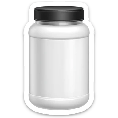 ON Whey protein jar sticker