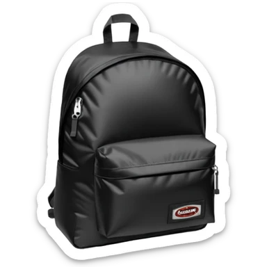 Sac à dos eastpak noir classique  sticker