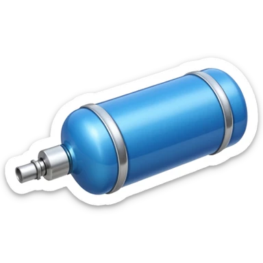 Nitrous oxide system cilynder sticker