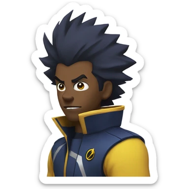 Static Shock sticker