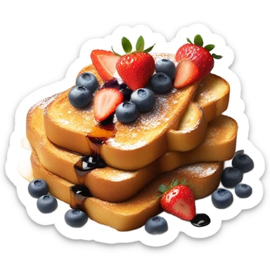 french toast sticker
