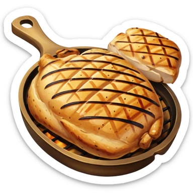 one Grilled Chicken breast sticker