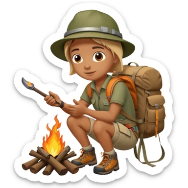 camping🏕️ sticker