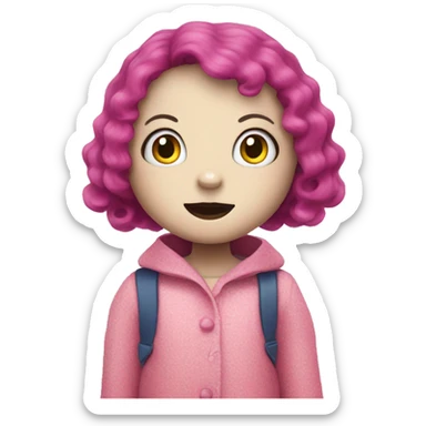 Hello kitty coraline sticker