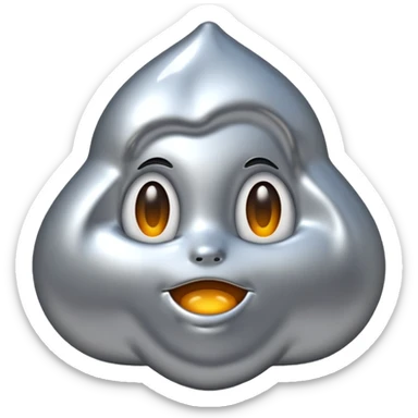 molten aluminum sticker