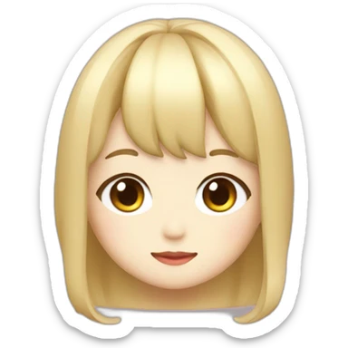 Japanese idol Ano-chan sticker