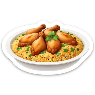 Chicken biriyani  sticker