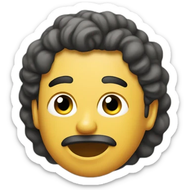 Un mexicain qui mange du tacos sticker