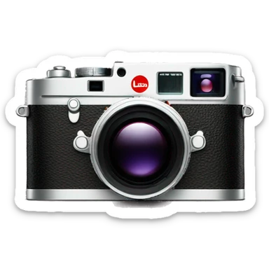 Front view of a Leica M11  with Summicron APO 50mm f2 sticker