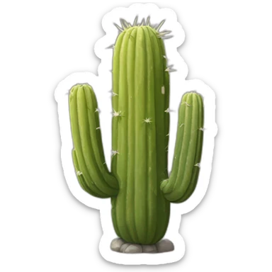 Bouteille d'eau pétillante saguaro sticker
