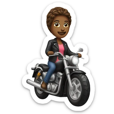 Motorcycle mam sticker