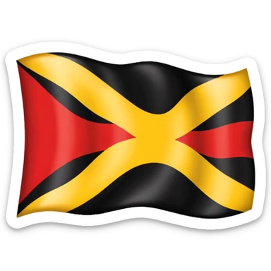 Aboriginal Flag sticker