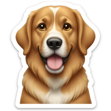 a big dog sticker