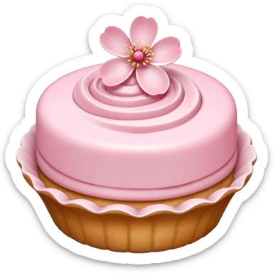 sakura dessert  sticker