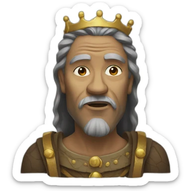 the leper king sticker