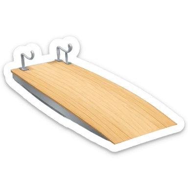 Skateboarding ramp sticker