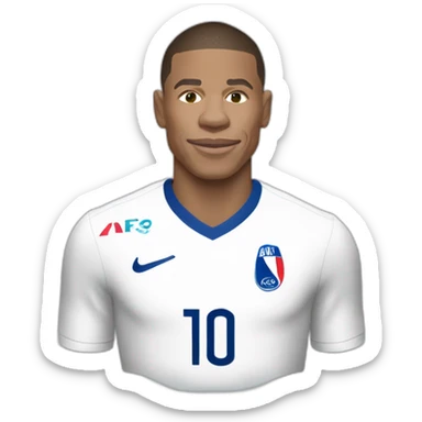 Kylian Mbappé équipe de France  sticker
