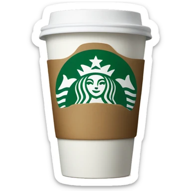 starbucks cup sticker