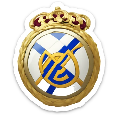 Escudo del real Madrid sticker