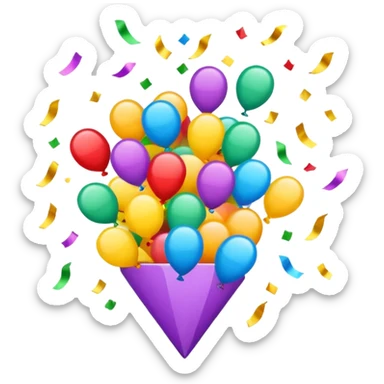 SUCCESS CONFETTI sticker