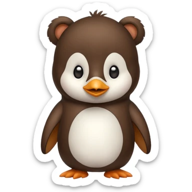 🐻+🐧  merge one emoji  sticker