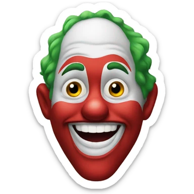 ultimate clown sticker