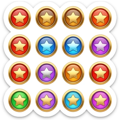 loyalty badges sticker