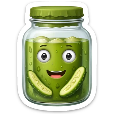 pickle bar sticker