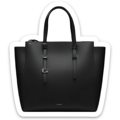 black calvin klein bag sticker