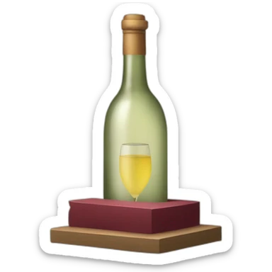 wine under the guillotine sticker