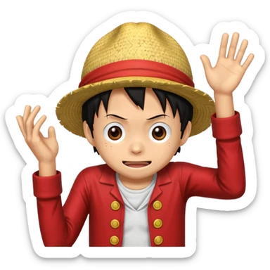 Monkey.D.Luffy sticker