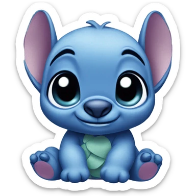 Cute stitch  sticker
