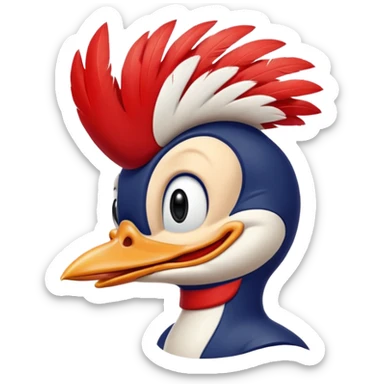 O pica pau sticker