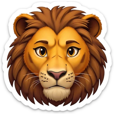 Scar from Lion King with scar sticker