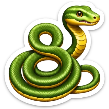 Snakes ain’t always in the grass sticker