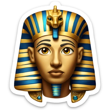 King Tut sticker