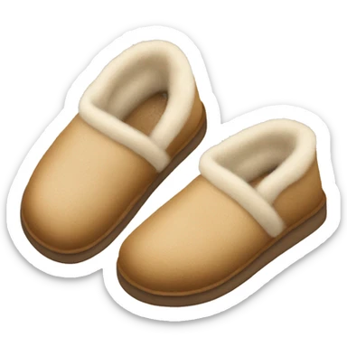 Ugg slippers sticker