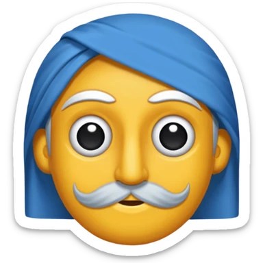 İnsan olmucak. Yuvarlak mavi bir çember içine Siyah bir tik yap lütfenn  sticker