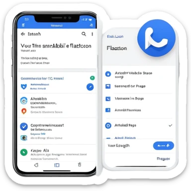 "A mobile screenshot displaying the Flaticon website. The search bar contains 'verified symbol t,' and various verified symbols appear below. A specific symbol at the top is highlighted with a blue circle. The page includes an invitation to sign in via Google, featuring email options such as Ahmad Ali (arkhamgreat@gmail.com), Arkham Great (arkhamgreat4@gmail.com), and Areeba Areeba. The device shows the time as 3:45 PM, connected via Wi-Fi with LTE signal strength." sticker